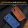 iPhone 15 AZNS 3D Embossed Skin Feel Phone Case - Black