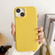 iPhone 15 Litchi Texture All-inclusive Shockproof Phone Case - Yellow
