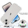 iPhone 15 Shockproof Clear Gradient PC + TPU Phone Case - Blue