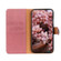 iPhone 15 KHAZNEH Cowhide Texture Horizontal Flip Leather Phone Case - Pink iPhone 15 KHAZNEH Cowhide Texture Horizontal Flip Leather Phone Case - Pink