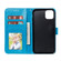 iPhone 15 Mandala Embossing Pattern Horizontal Flip Leather Phone Case - Blue