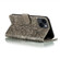 iPhone 15 Lace Flower Embossing Flip Leather Phone Case - Grey