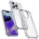 iPhone 15 iPAKY Crystal Clear Series Shockproof PC + TPU Protective Phone Case - Transparent