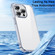 iPhone 15 iPAKY Crystal Clear Series Shockproof PC + TPU Protective Phone Case - Transparent