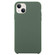 Solid Silicone Phone Case iPhone 15 - Dark Green
