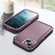 iPhone 15 Life Waterproof Rugged Phone Case - Purple + Pink
