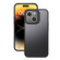 iPhone 15 Shield Frosted Skin Feel Phone Case - Black