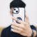 Ring Holder TPU Acrylic Phone Case iPhone 15 - Blue Ring Holder TPU Acrylic Phone Case iPhone 15 - Blue