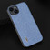 iPhone 15 ABEEL Diamond Black Edge Phone Case - Sapphire Blue
