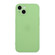 iPhone 15 Straight Edge Solid Color TPU Shockproof Phone Case - Matcha Green