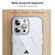 iPhone 15 Ice Crystal Transparent PC + TPU Phone Case - Transparent