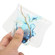 iPhone 15 Hollow Marble Pattern TPU Straight Edge Phone Case - Blue