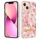 iPhone 15 Flowers and Plants Series IMD TPU Phone Case - Pink Gardenia