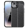 iPhone 15 Litchi Texture Shockproof TPU Phone Case - Black iPhone 15 Litchi Texture Shockproof TPU Phone Case - Black