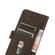 iPhone 15 KHAZNEH Matte Texture Leather Phone Case - Brown