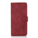 iPhone 15 KHAZNEH Matte Texture Leather Phone Case - Red