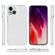 iPhone 15 Two-color Shockproof High Transparency TPU Phone Case - White