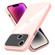 iPhone 15 Large Window Acrylic + TPU Phone Case - Light Pink