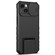 iPhone 15 Stereoscopic Holder Sliding Camshield Phone Case - Black