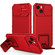 iPhone 15 Stereoscopic Holder Sliding Camshield Phone Case - Red