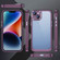 iPhone 15 PC + TPU Phone Case with Lens Film - Light Purple