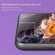 iPhone 15 Marble Pattern Glass Protective Phone Case - Beach