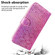 iPhone 15 Colorful Magnetic Buckle Leather Phone Case - Pink