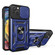 iPhone 15 Sliding Camera Cover Design TPU+PC Phone Case - Blue