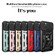 iPhone 15 Sliding Camera Cover Design TPU+PC Phone Case - Black
