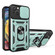 iPhone 15 Sliding Camera Cover Design TPU+PC Phone Case - Green