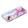 IMD Marble TPU Phone Case iPhone 15 - Pink Blue