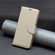 iPhone 15 Litchi Texture Pure Color Flip Leather Phone Case - Grey