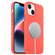 iPhone 15 MagSafe Liquid Silicone Full Coverage Phone Case - Pink Orange
