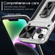 iPhone 15 Camshield Robot TPU Hybrid PC Phone Case - Silver