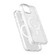 iPhone 15 Terminator Style Glitter Powder MagSafe Magnetic Phone Case - White