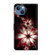 iPhone 15 Crystal 3D Shockproof Protective Leather Phone Case - Fantastic Flower