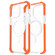 iPhone 15 Magsafe Magnetic Acrylic Shockproof Phone Case - Orange