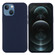 iPhone 15 Shockproof Silicone Magsafe Phone Case - Navy Blue