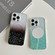 iPhone 15 MagSafe Glitter Hybrid Clear TPU Phone Case - Purple