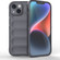 iPhone 15 Magic Shield TPU + Flannel Phone Case - Dark Grey