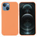 iPhone 15 Shockproof Silicone Magsafe Phone Case - Gold Orange