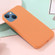 iPhone 15 Shockproof Silicone Magsafe Phone Case - Gold Orange