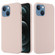 iPhone 15 Shockproof Silicone Magsafe Phone Case - Sand Pink