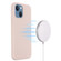 iPhone 15 Shockproof Silicone Magsafe Phone Case - Sand Pink