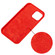 iPhone 15 Solid Color Silicone Phone Case - Red