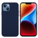 iPhone 15 Solid Color Silicone Phone Case - Midnight Blue
