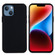 iPhone 15 Solid Color Silicone Phone Case - Black