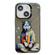 iPhone 15 Animal Pattern Oil Painting Series PC + TPU Phone Case - Hoodie Dog