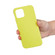 iPhone 15 Solid Color Silicone Phone Case - Lemon Yellow