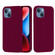 iPhone 15 Solid Color Silicone Phone Case - Violet